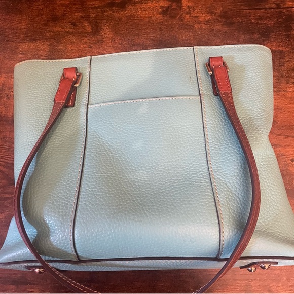 Dooney & Bourke authentic handbag. Teal pebble leather - Picture 6 of 10